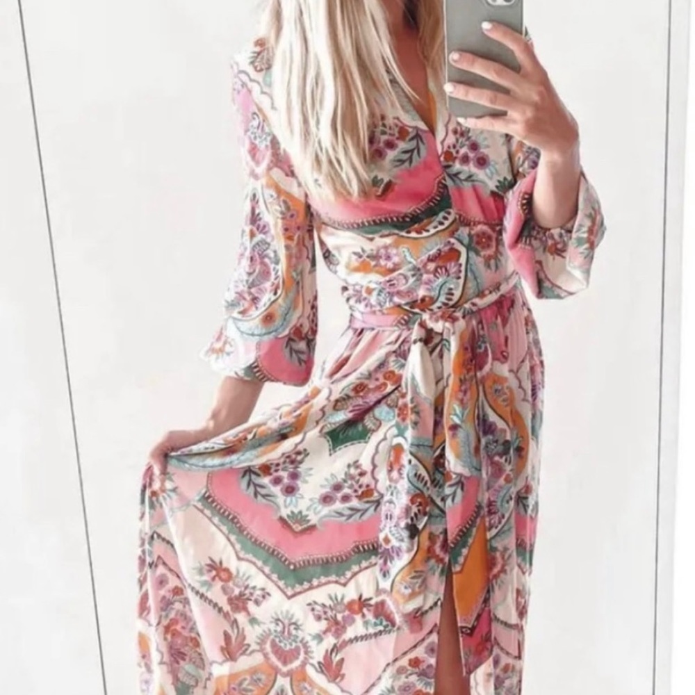 Zara kimono dress - Picture 3 of 8